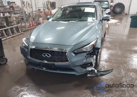 2019 Infiniti Q50 3.0T Luxe z USA, uszkodzony, nr VIN JN1EV7AR4KM553763